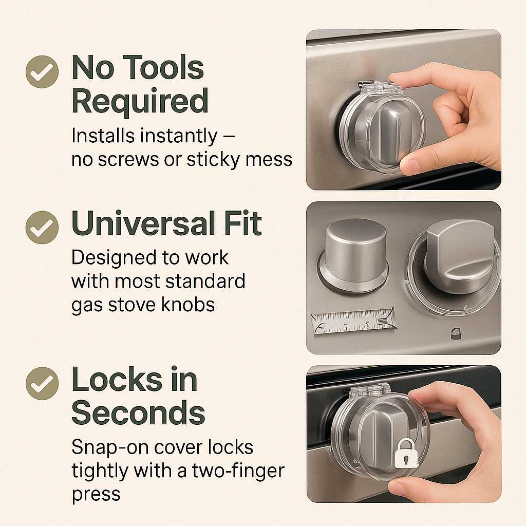 Oven Knob Covers