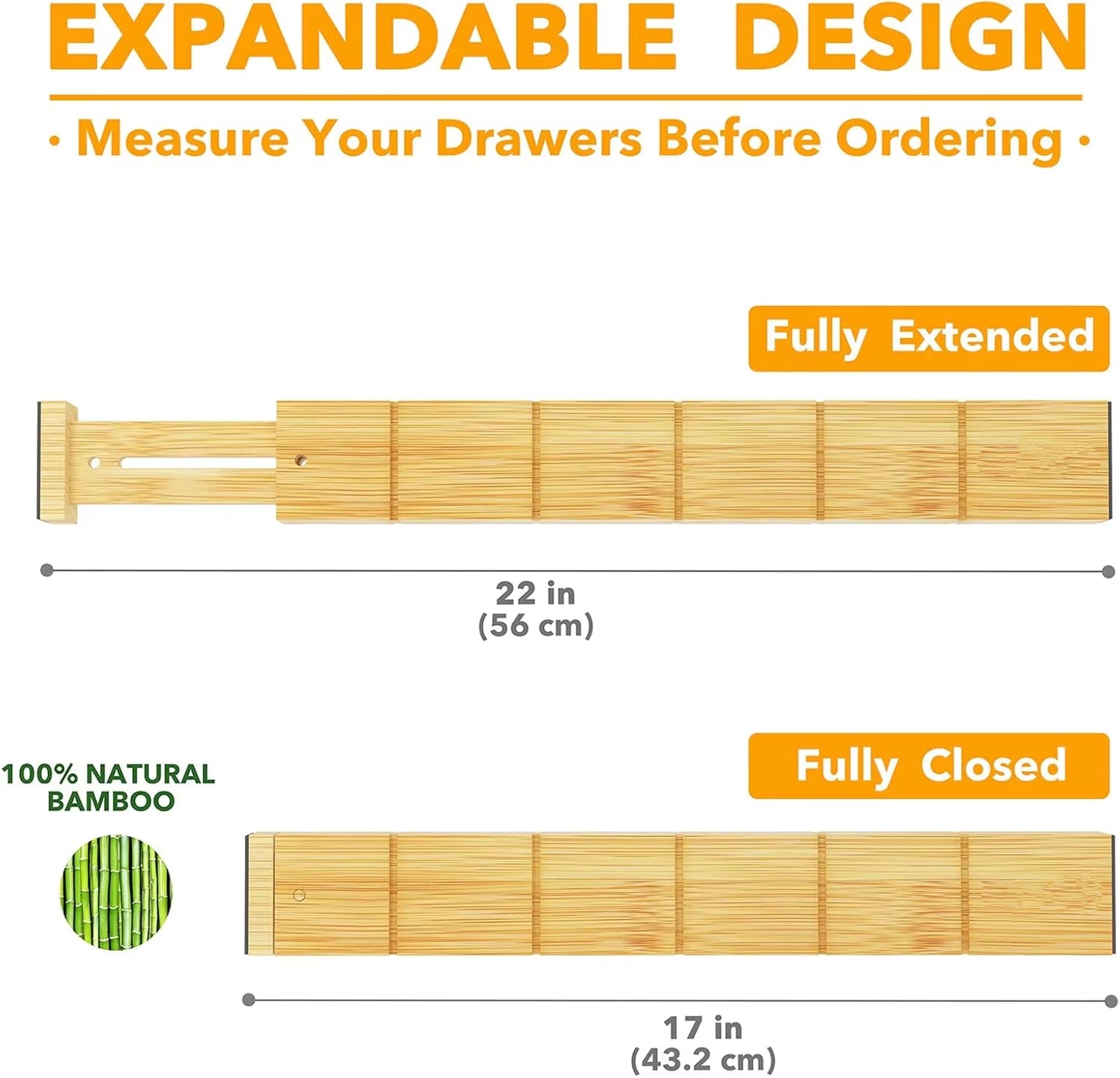 Adjustable Drawer Organizers