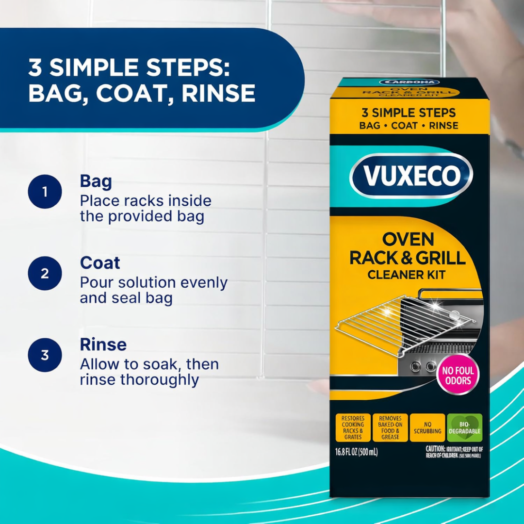 Oven Rack & Grill Cleaner Set
