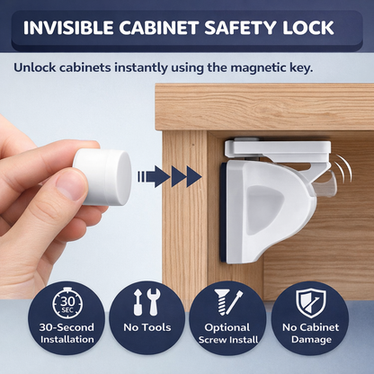 Magnetic Cabinet Locks
