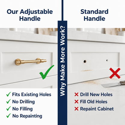 Adjustable Cabinet Handles