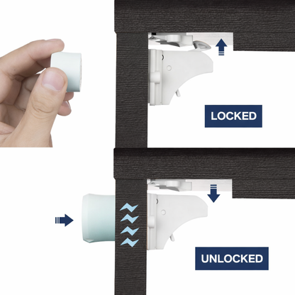 Magnetic Cabinet Locks