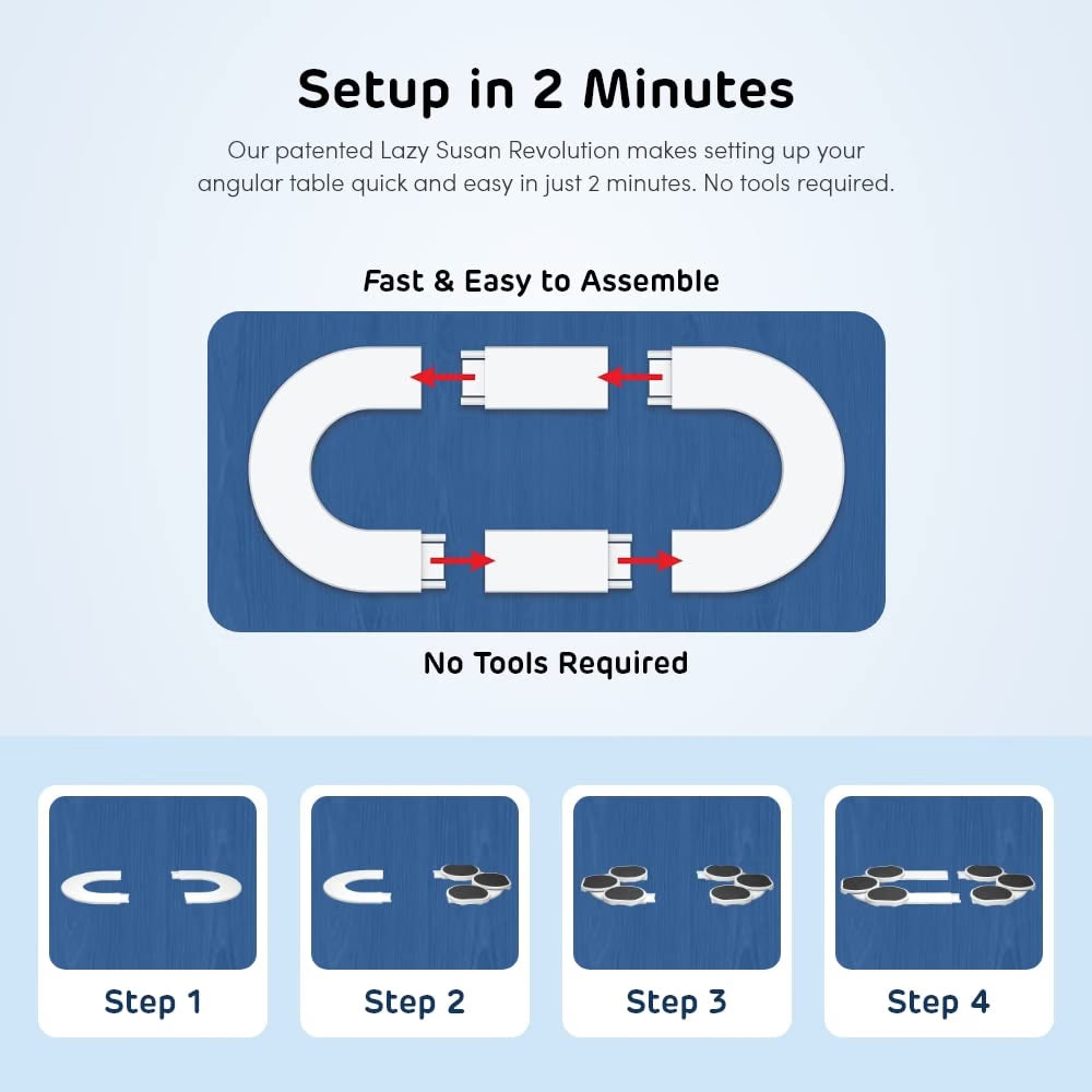 Expandable Tabletop Lazy Susan