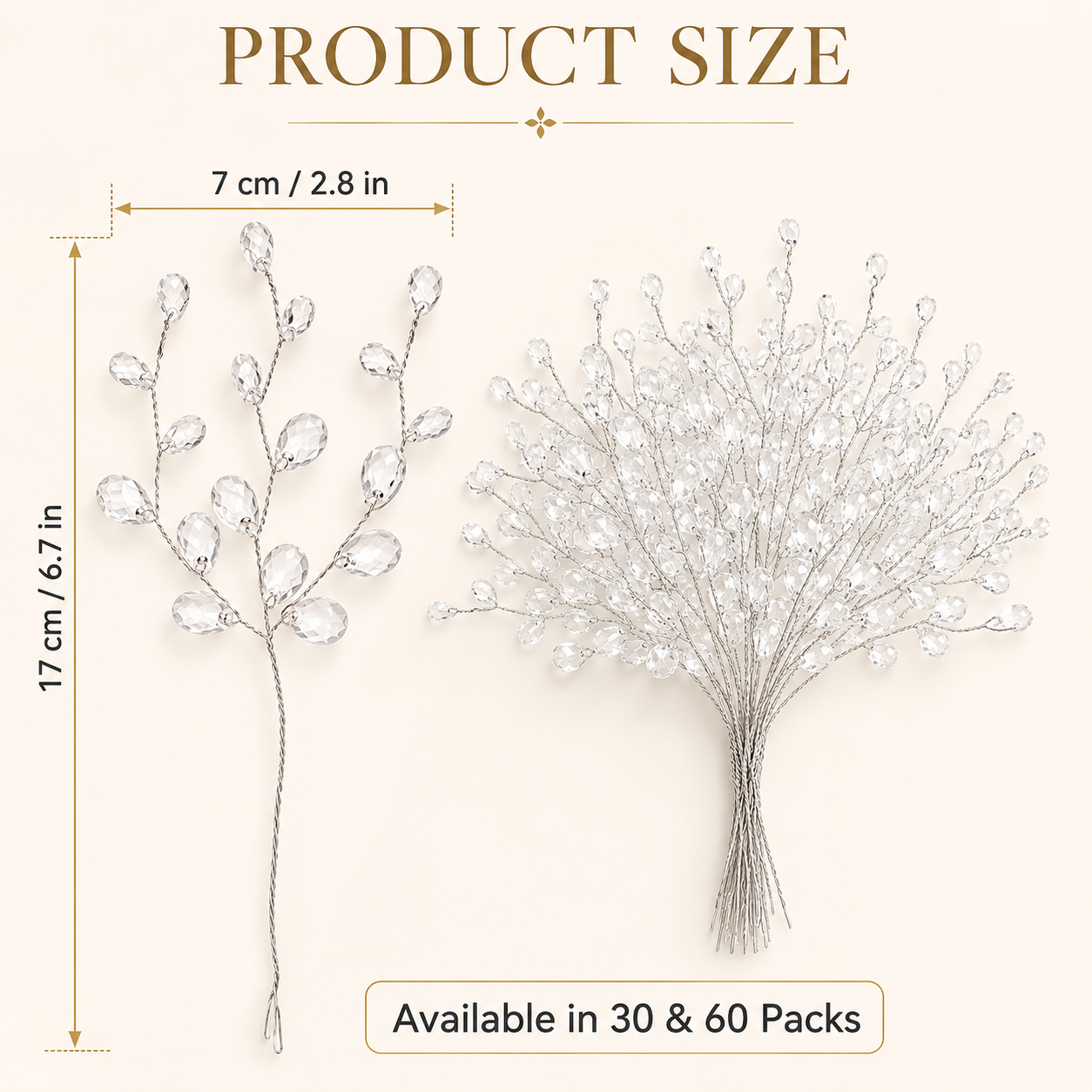 Crystal Drop Branches