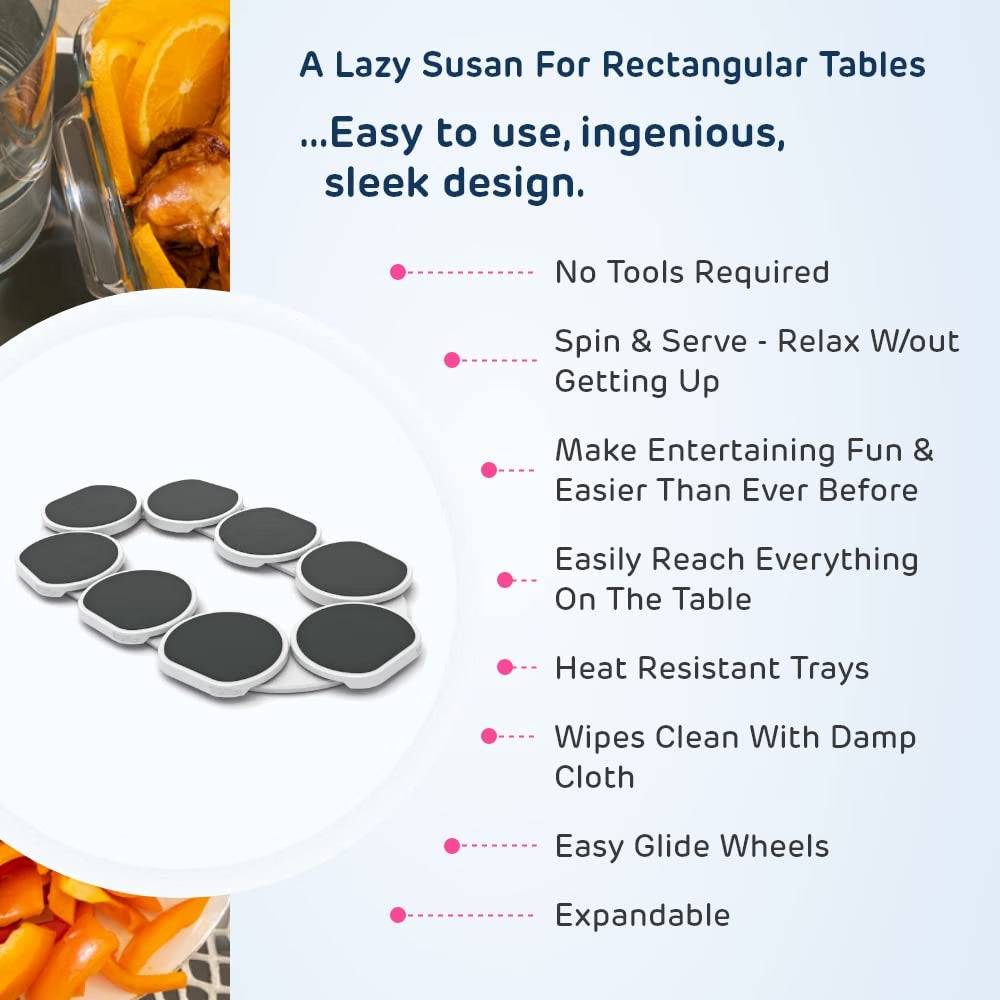 Expandable Tabletop Lazy Susan