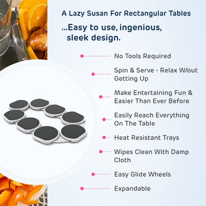Expandable Tabletop Lazy Susan