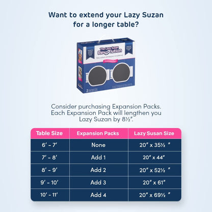 Expandable Tabletop Lazy Susan