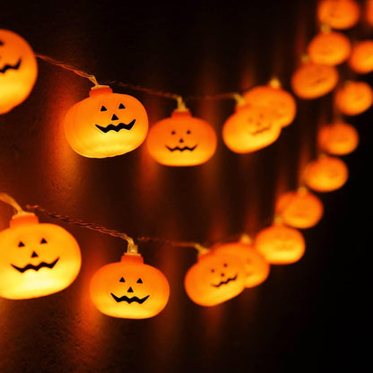 Pumpkin String Lights 10ft