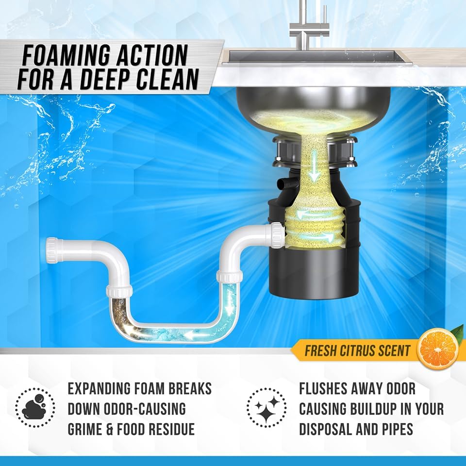 Garbage Disposal Cleaner Tablets