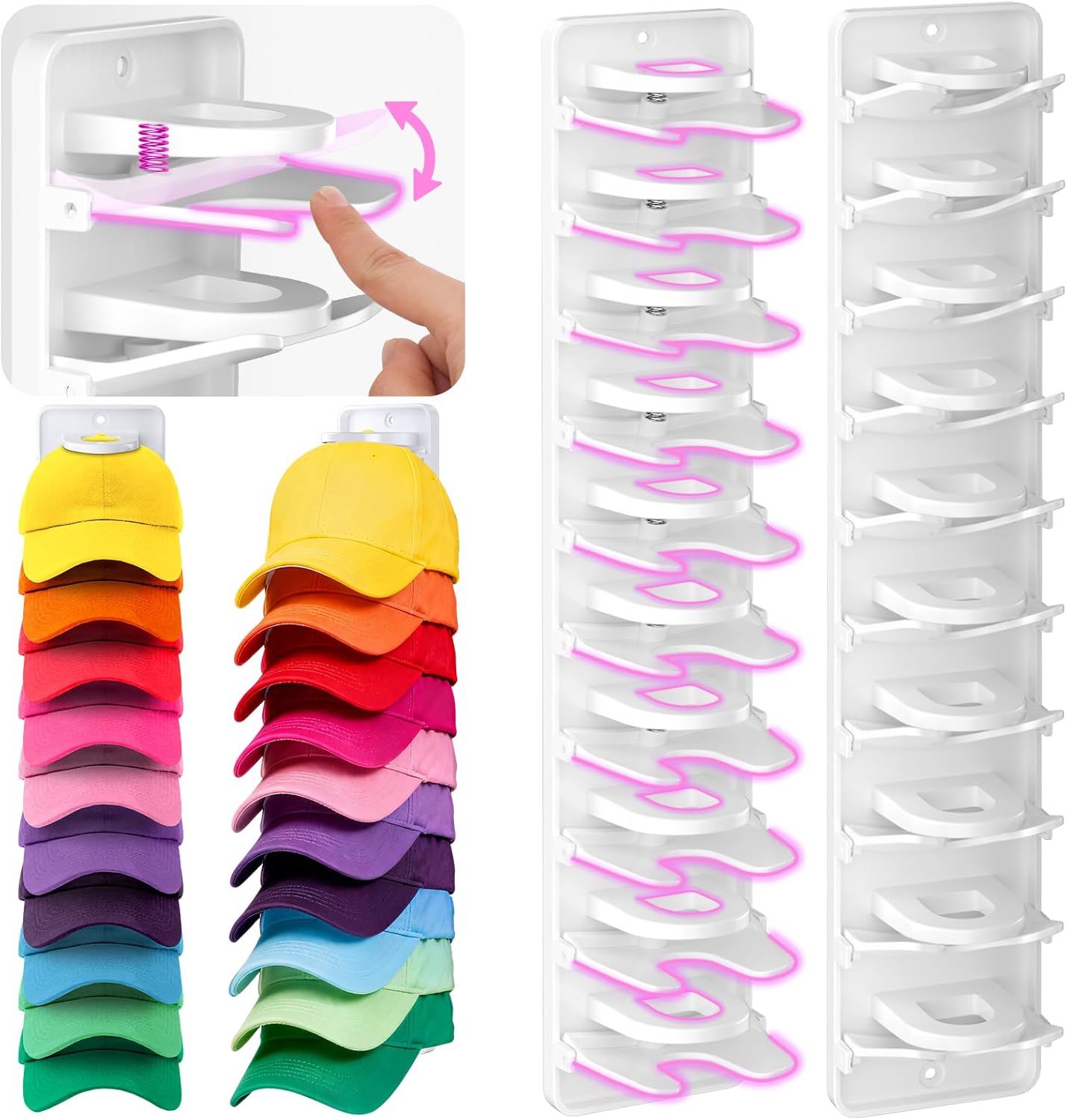 40-Cap Wall Organizer