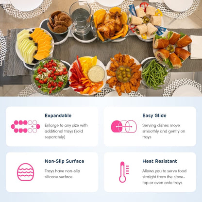 Expandable Tabletop Lazy Susan
