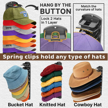 40-Cap Wall Organizer