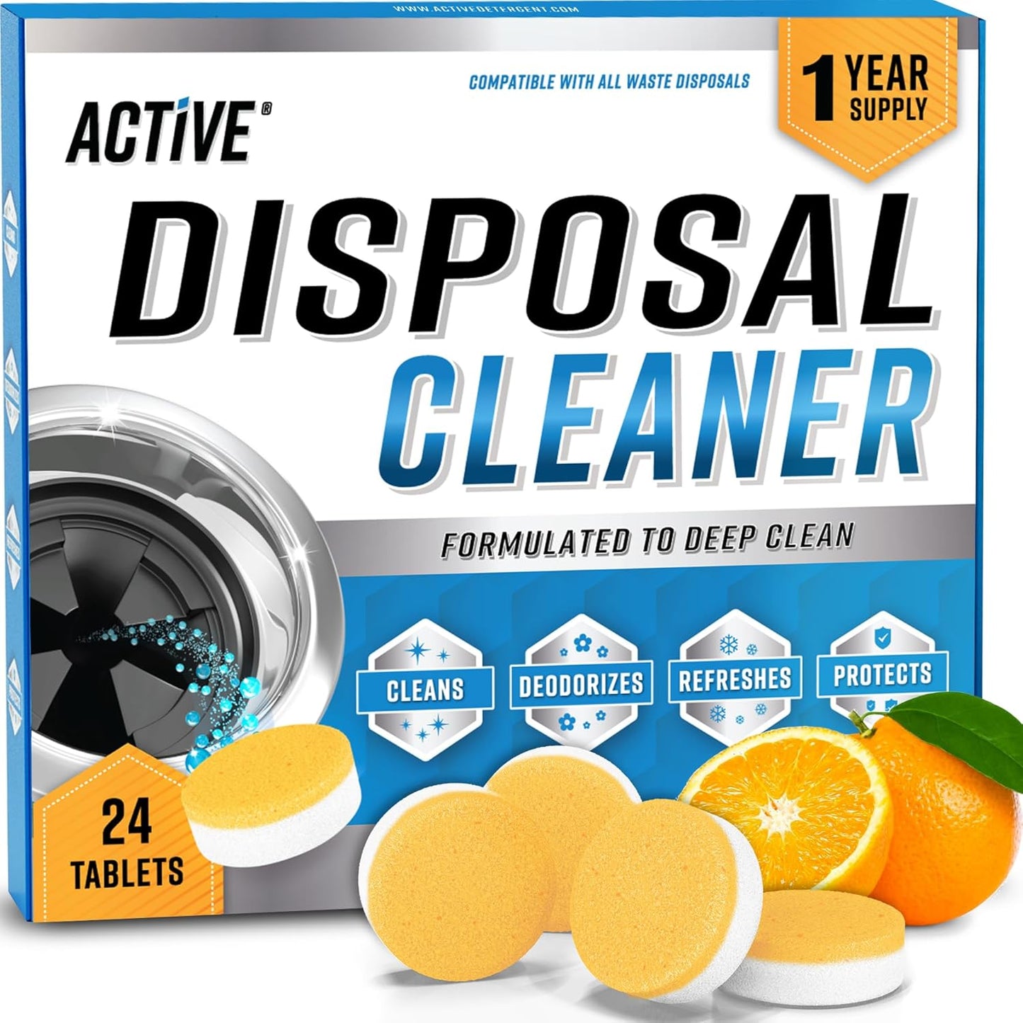 Garbage Disposal Cleaner Tablets