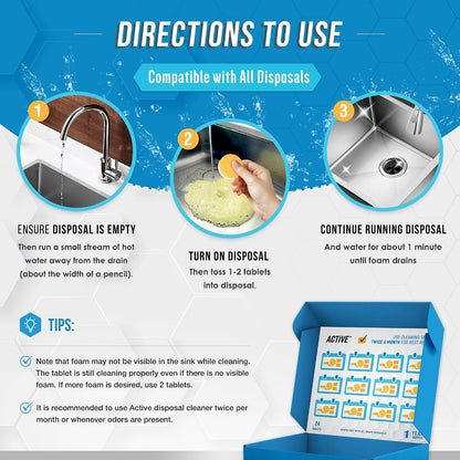 Garbage Disposal Cleaner Tablets