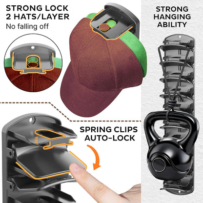 40-Cap Wall Organizer