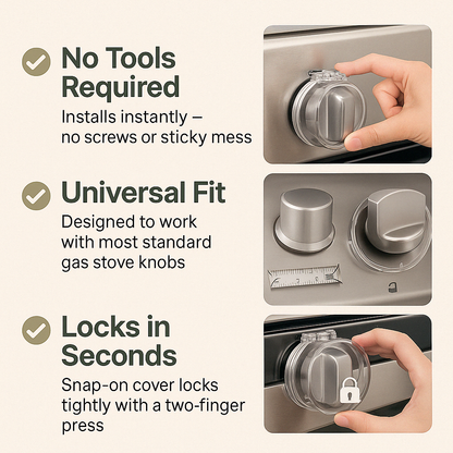 Oven Knob Covers