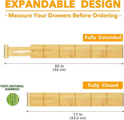 Adjustable Drawer Organizers