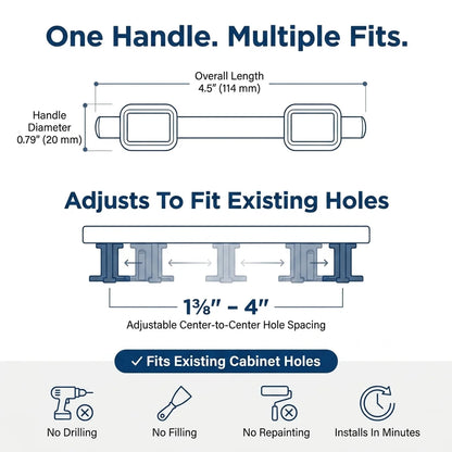 Adjustable Cabinet Handles